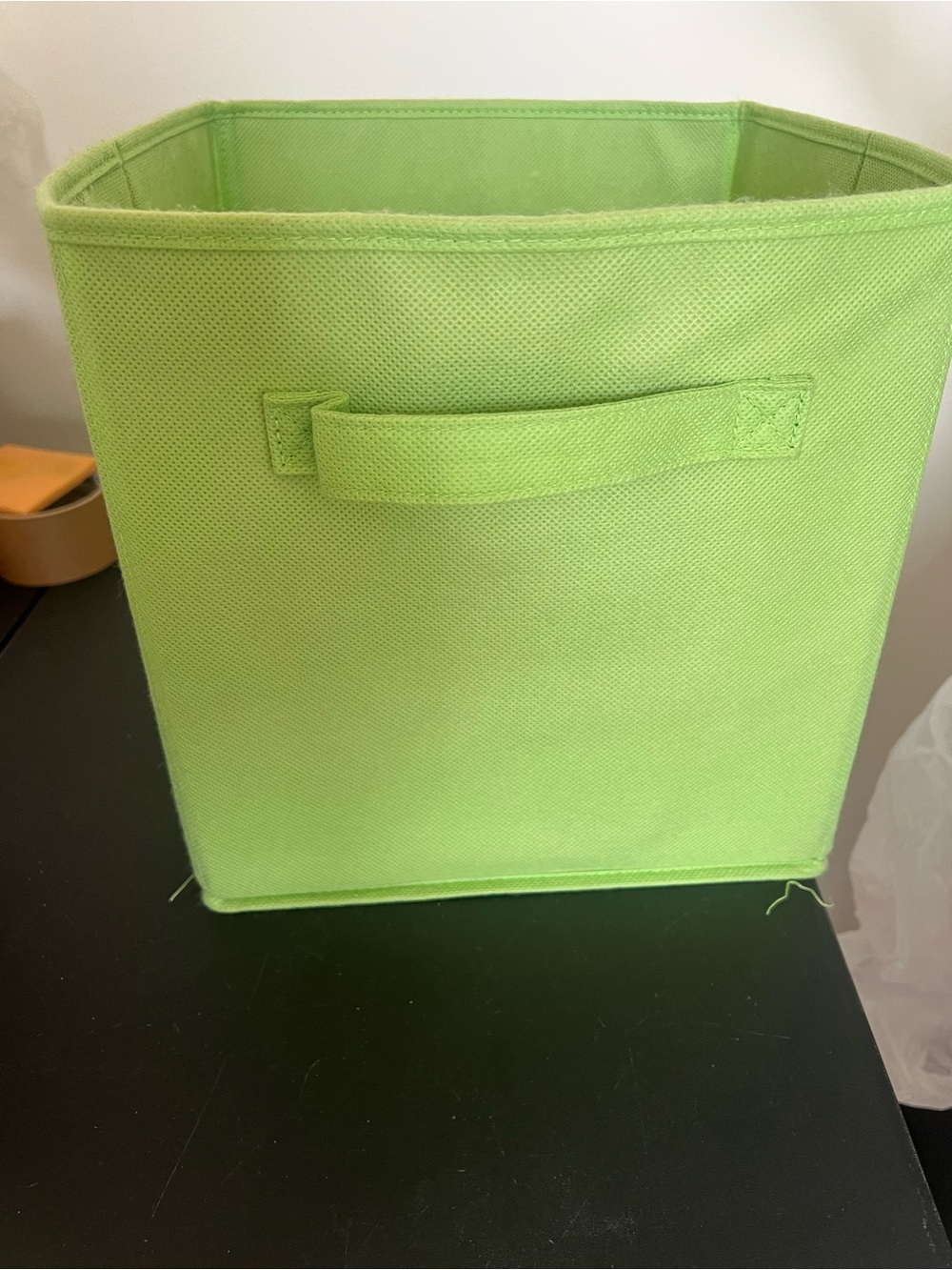 Bright Green Fabric Storage Bin - ClosetMaid